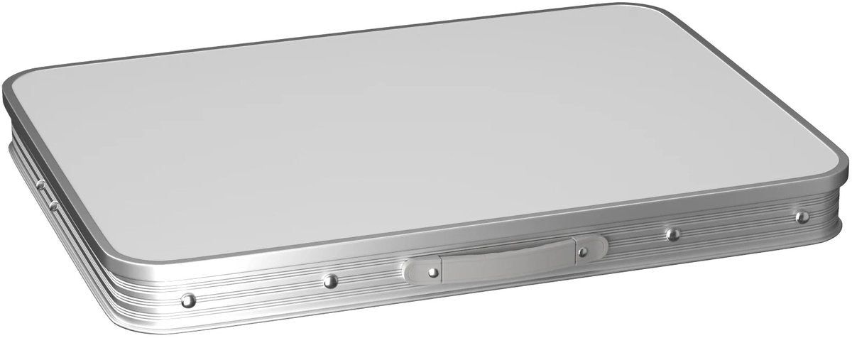 Opvouwbare Campingtafel – Lichtgewicht Aluminium – In Hoogte Verstelbaar (75×55×70 cm)