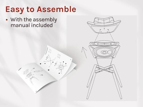 4-delige Set Draaibare Eetkamerstoelen – Fluwelen Gestoffeerde Stoelen – Zachte & Ergonomische Keukenstoelen – 360° Draaibaar – Voor Eetkamer, Woonkamer & Restaurant - Velvet - Zwart