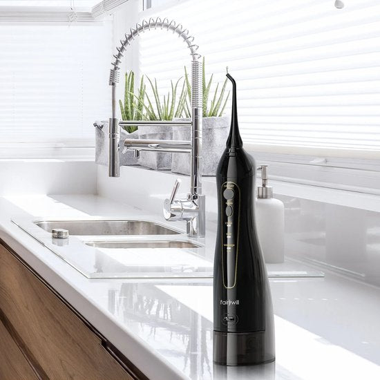 Draagbare Monddouche - USB Oplaadbare Draadloze Tandenflosser - IPX7 Waterdichte Elektrische Tandenborstel - Thuis Mondverzorging Set - Effectief voor Tandenreiniging en Whitening