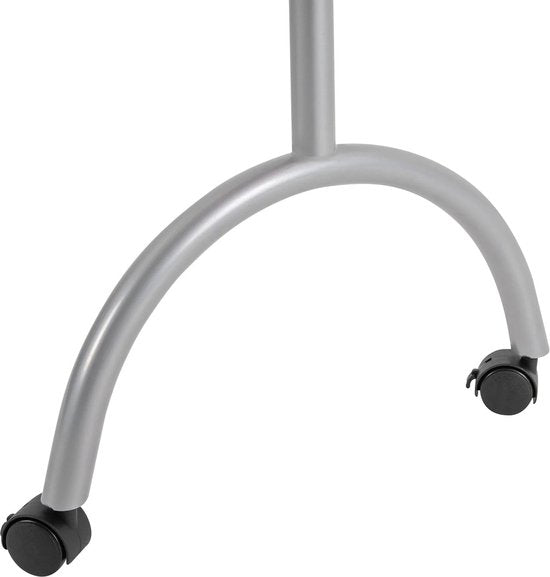 Opvouwbare Nageltafel met Wielen - Inklapbaar - Tafel Nagelsalon - Multifunctionele Draagbare Manicure Tafel met MDF Tafelblad voor Thuis en Nagelstudio's - 90x40x72,5 cm