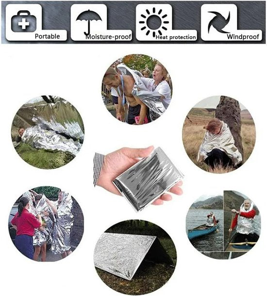 SurvivalPro™ - Complete EHBO Survival Kit - Noodpakket - MOLLE Outdoor Gear - Nooduitrusting - Trauma Tas - Voor Kamperen - Wandelen - Avonturen - IFAK - Compacte en Veelzijdige Outdoor Set