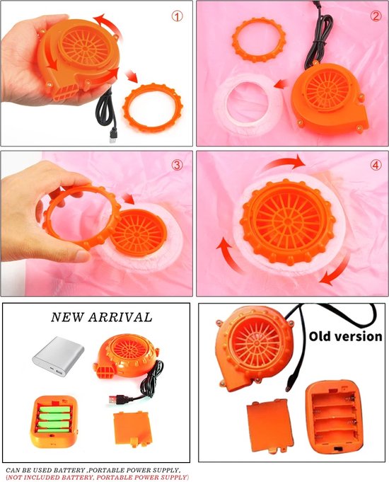 Opblaasbaar T-rex Dinosaurus kostuum - Dinopak - Dinosauruspak Kinderen - Carnaval - Carnavalskleding - Feest Kostuum - Voor lengte 110-150 cm