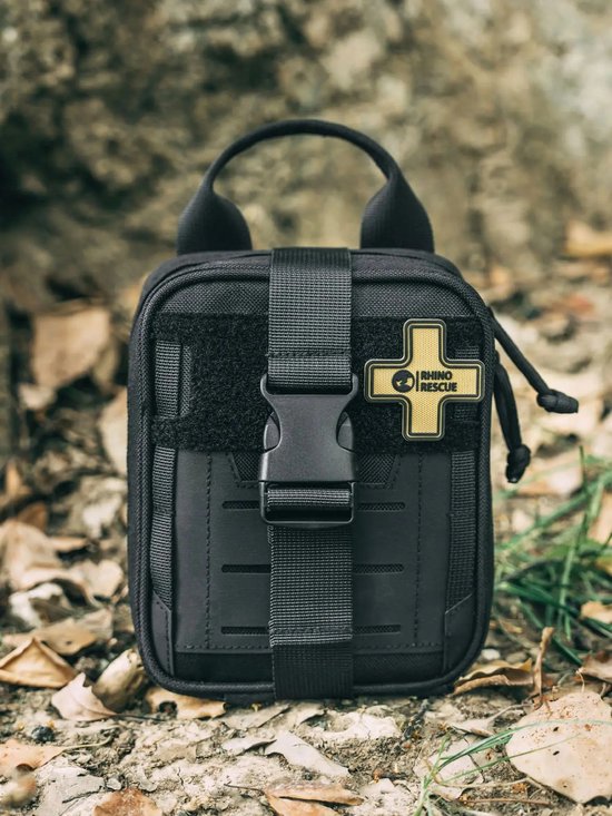 Tactische EDC EHBO-Tasje - Noodpakket - Survival Trauma Kit - MOLLE Utility Tool Zakje - Medische Opbergset - Voor Kamperen - Wandelen - Outdoor - Jacht - Noodhulp - EHBO-Doos - Compact en Duurzaam