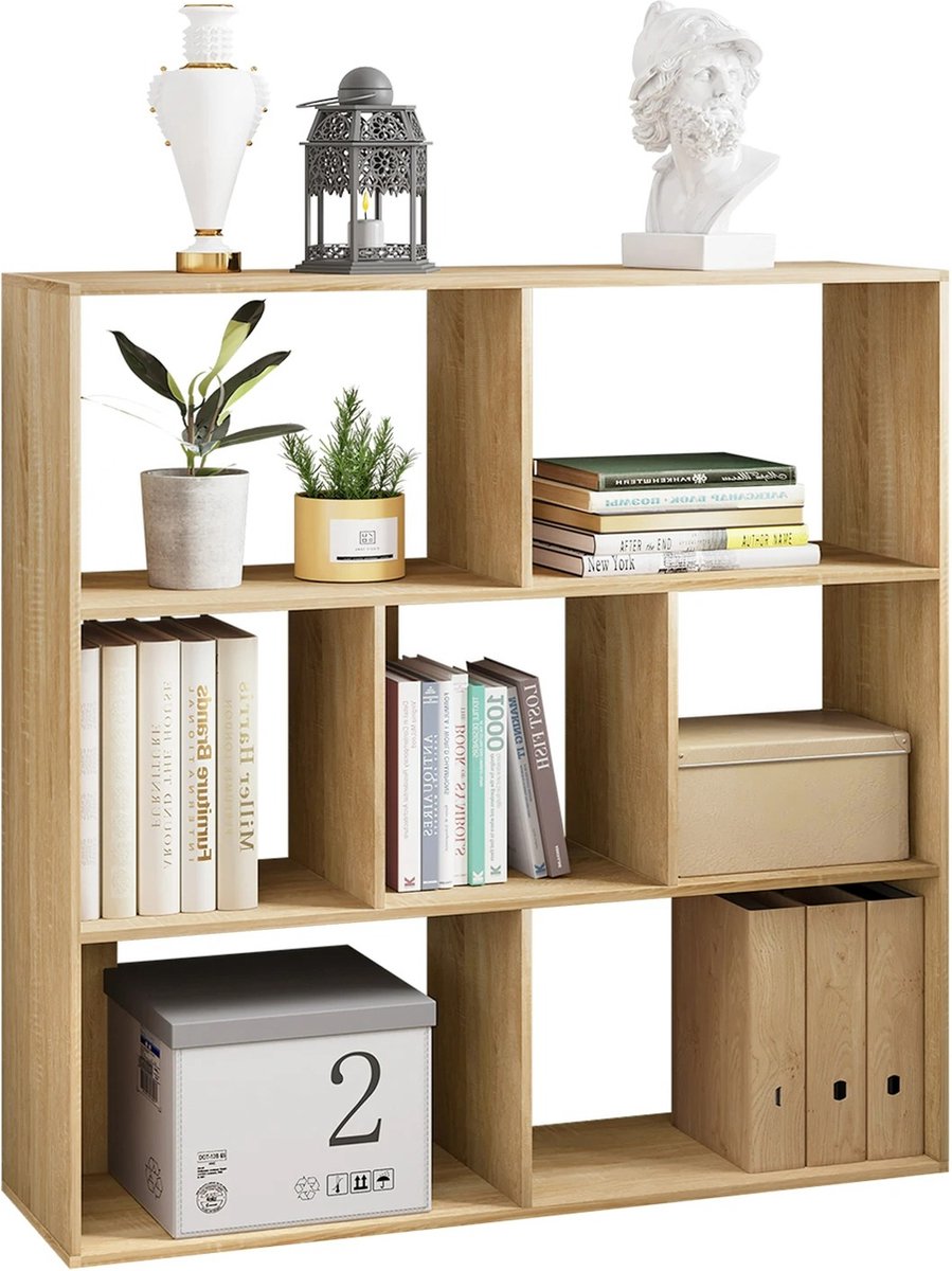 Whoopr Boekenkast 7 Vakken – Opbergkubus & Scheidingswand 10