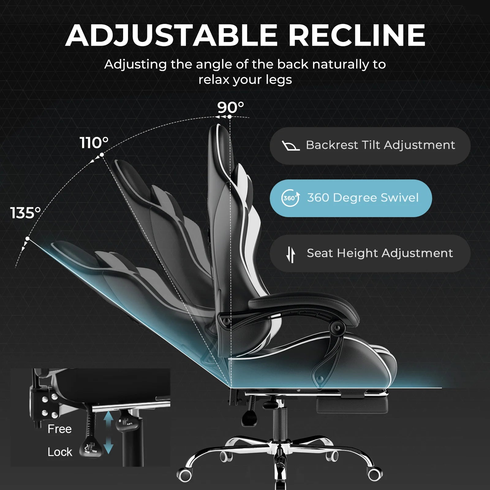 L-Vorm Gaming Bureau 120 cm met USB & Stopcontact – Hoekbureau met Opbergplanken – Water- & Krasbestendig Computerbureau