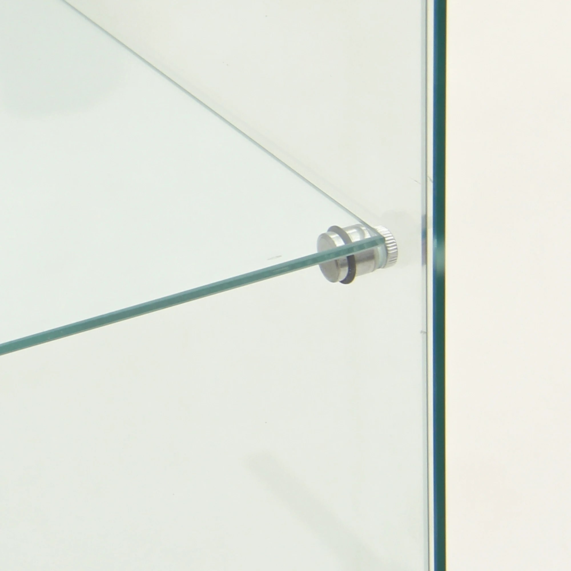 Staande LED Vitrinekast met 4 Niveaus – Moderne Displaykast voor Woonkamer & Slaapkamer