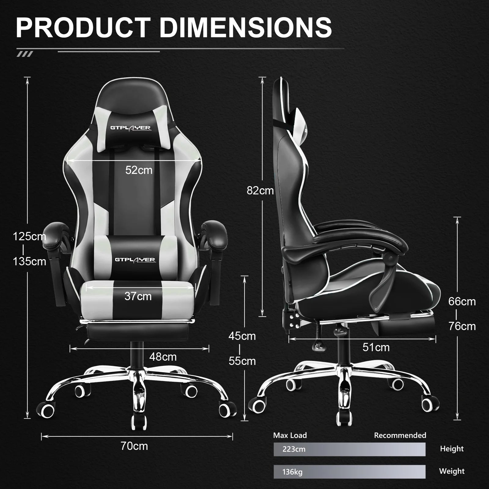 L-Vorm Gaming Bureau 120 cm met USB & Stopcontact – Hoekbureau met Opbergplanken – Water- & Krasbestendig Computerbureau