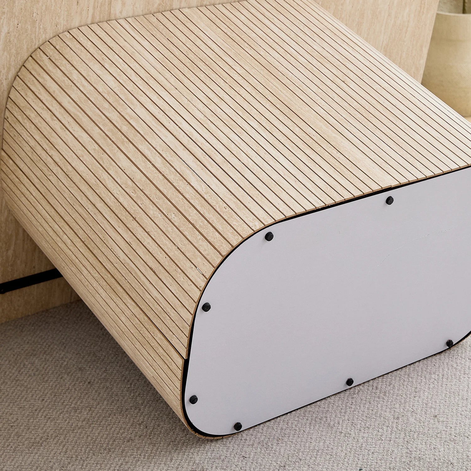 EGOONM Nordic Style Solid Wood Rectangular Dining Table, Living Room Reading and Leisure Dining Table,160*90Cm