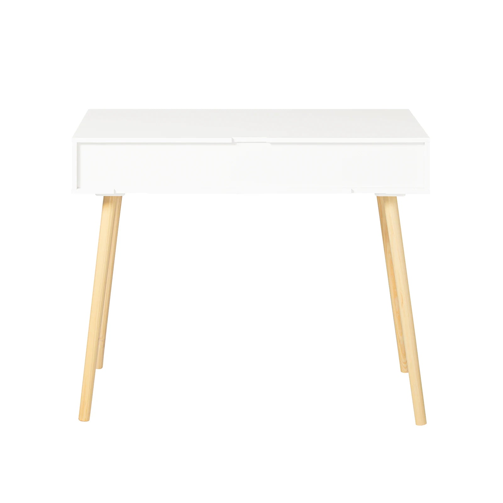 Computertafel met 2 Lades – Modern Bureau 90×45 cm voor Thuiswerk en Studie