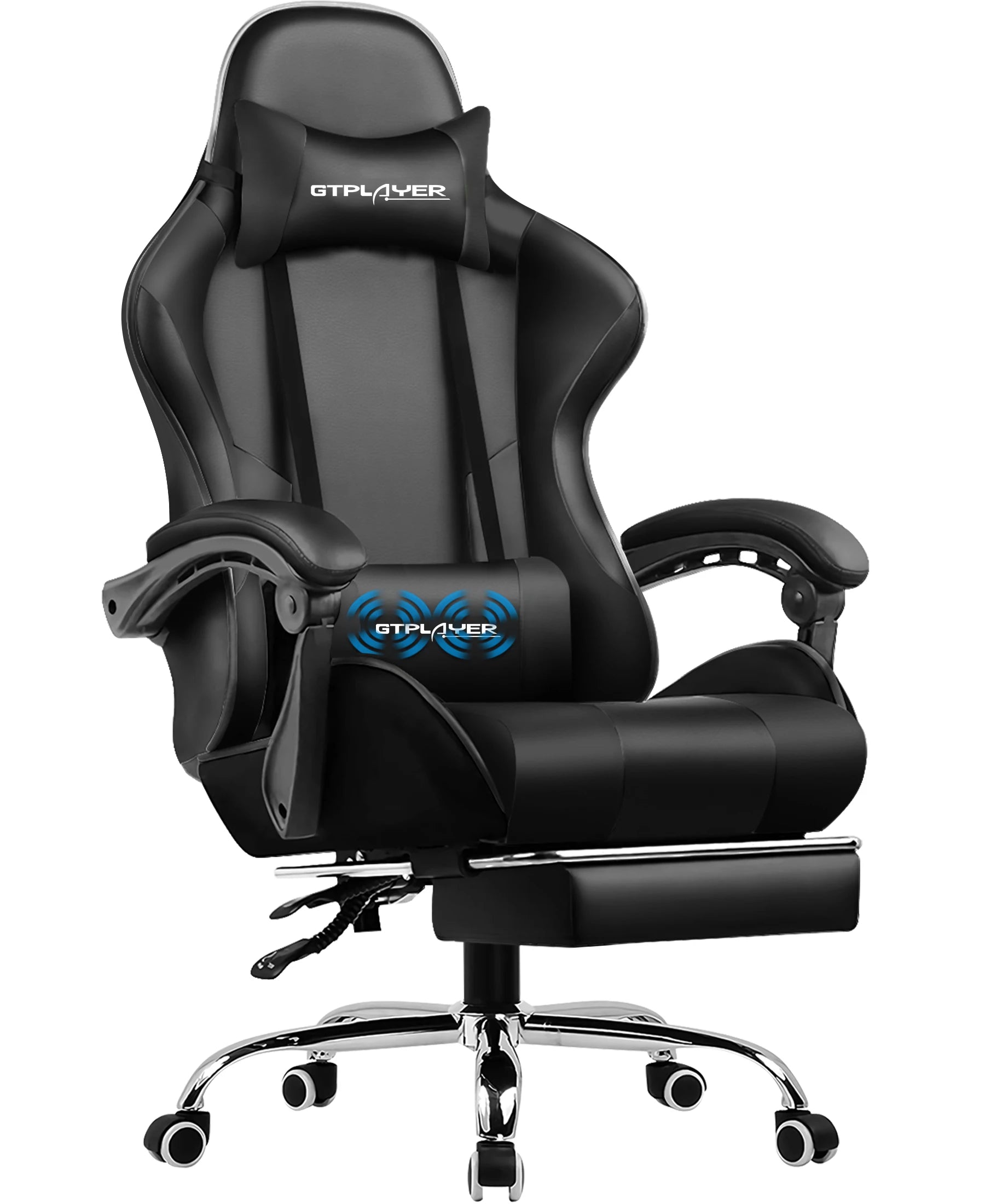 L-Vorm Gaming Bureau 120 cm met USB & Stopcontact – Hoekbureau met Opbergplanken – Water- & Krasbestendig Computerbureau