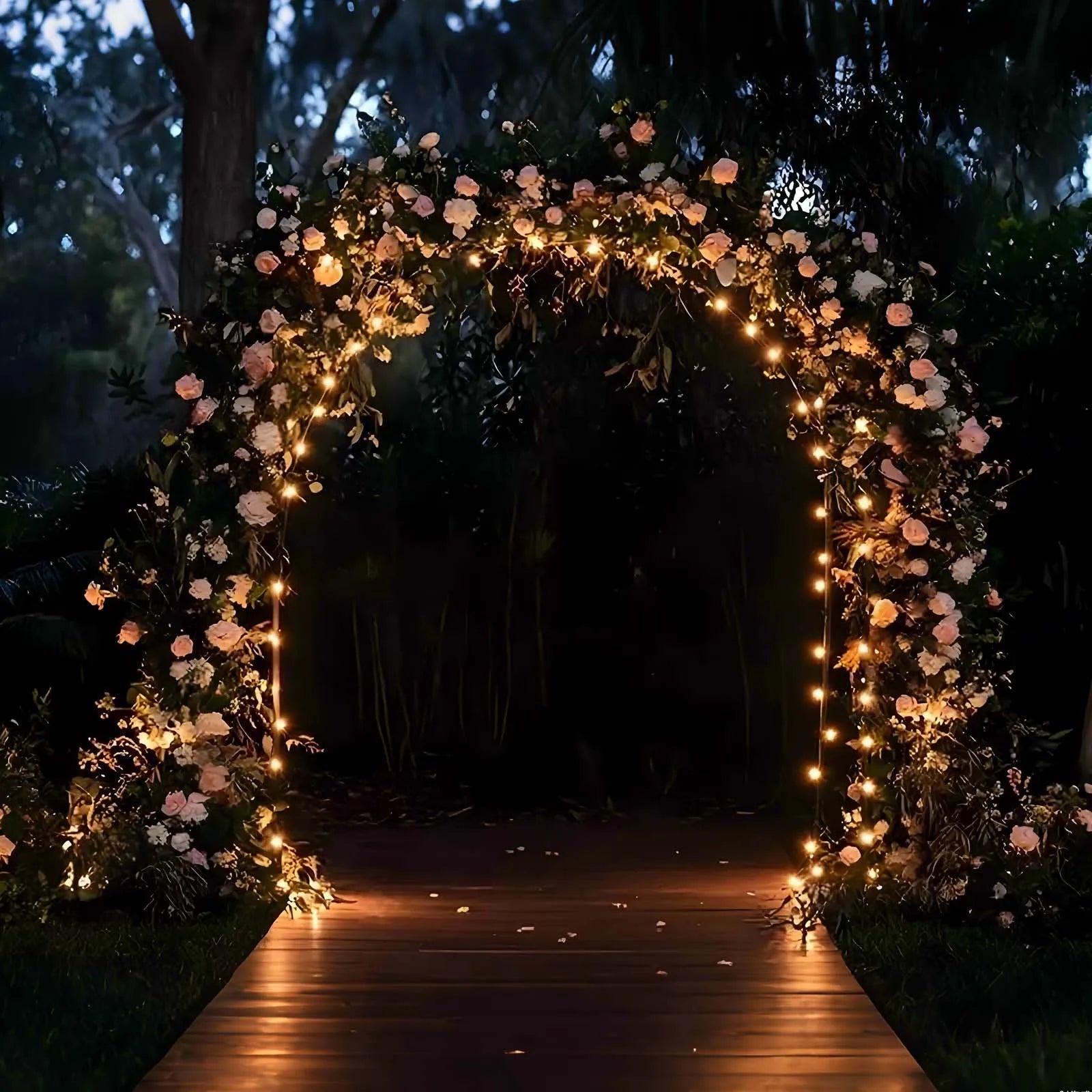 Gouden Ballonnenboog Frame – 2m/2,4m Feestdecoratie voor Bruiloften, Verjaardagen en Ceremonies – Herbruikbare Metaal Stand