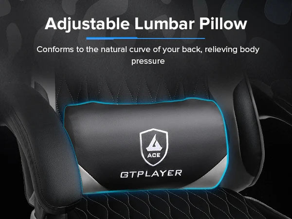 Ergonomische Gaming Stoel met Voetensteun en Verstelbare Rugleuning (90°–145°) – Luxe Bureaustoel voor Kantoor & Thuis