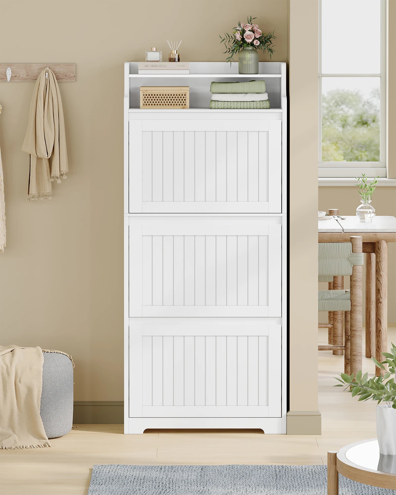 Schoenenkast 3‑Deurs – Ruim Schoenenrek voor Tot 16 Paar – Modern & Functioneel