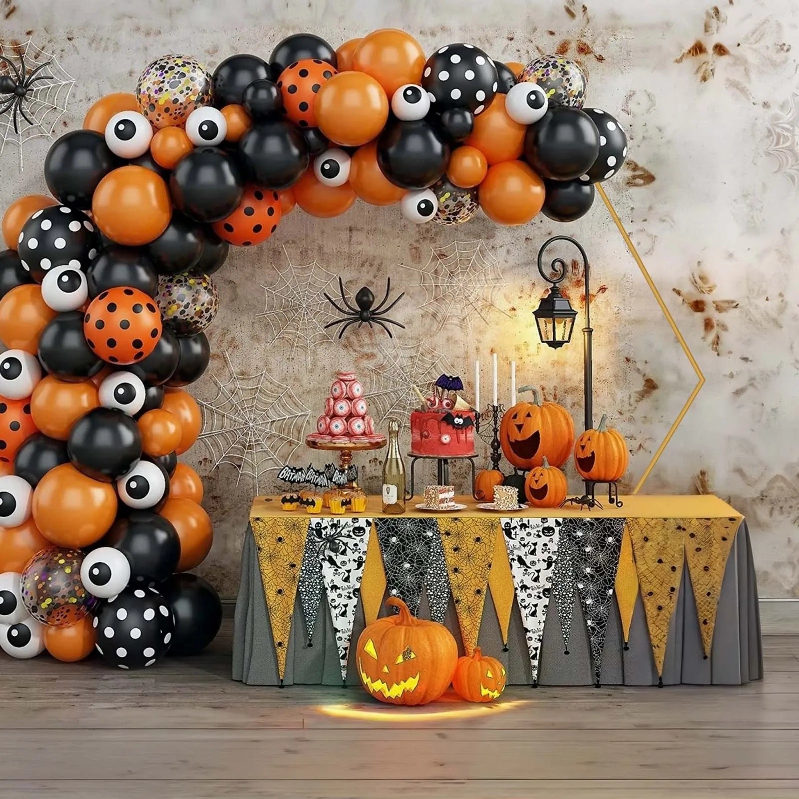 Gouden Ballonnenboog Frame – 2m/2,4m Feestdecoratie voor Bruiloften, Verjaardagen en Ceremonies – Herbruikbare Metaal Stand