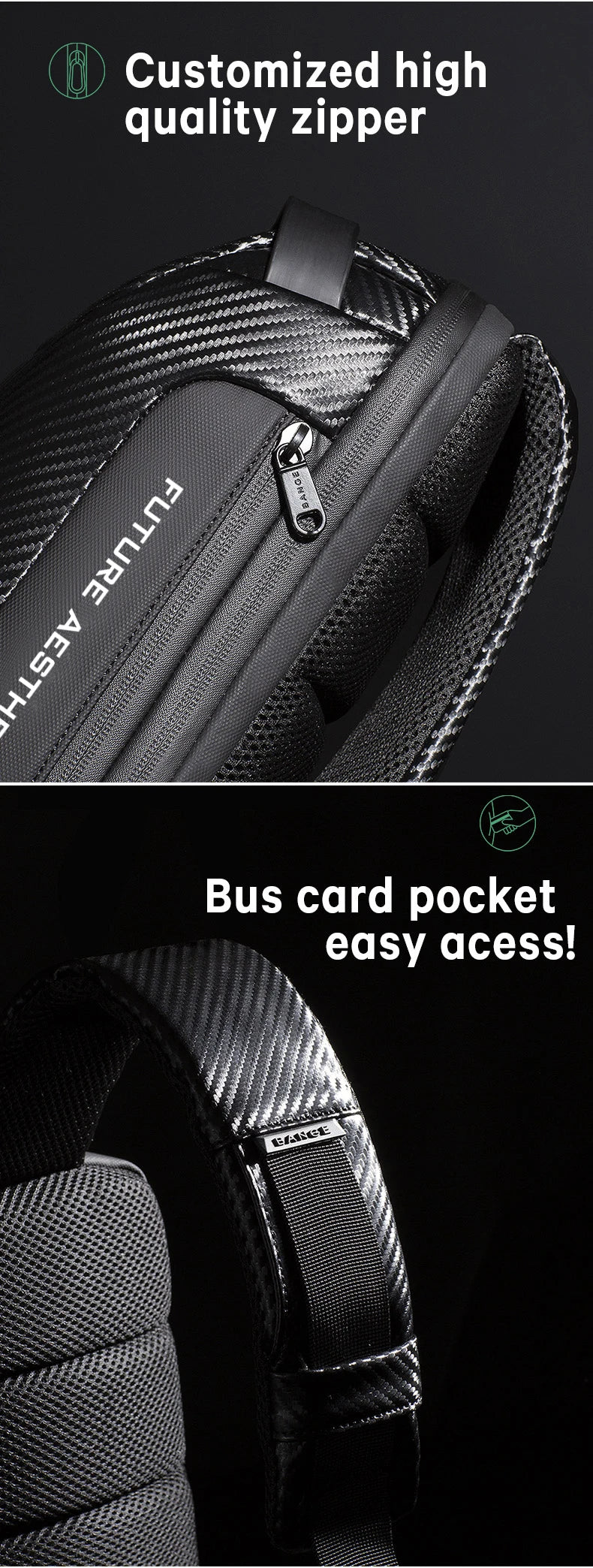 Waterdichte Multifunctionele Heren Crossbody Tas met USB‑Oplaadpoort – Anti‑Diefstal Sling Schoudertas