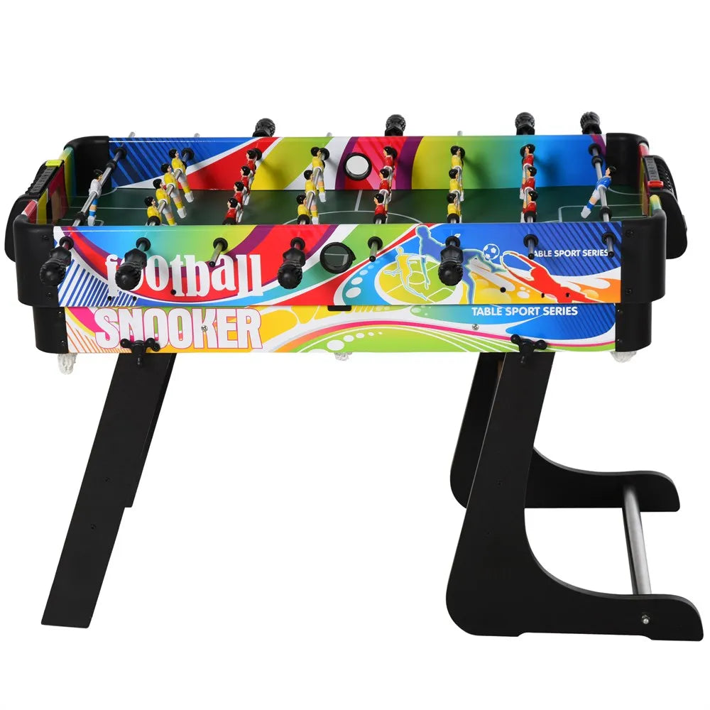 4-in-1 Multi-Game Tafel – Voetbal, Air Hockey, Biljart en Tafeltennis – Gezelschapsspel voor Kinderen en Volwassenen