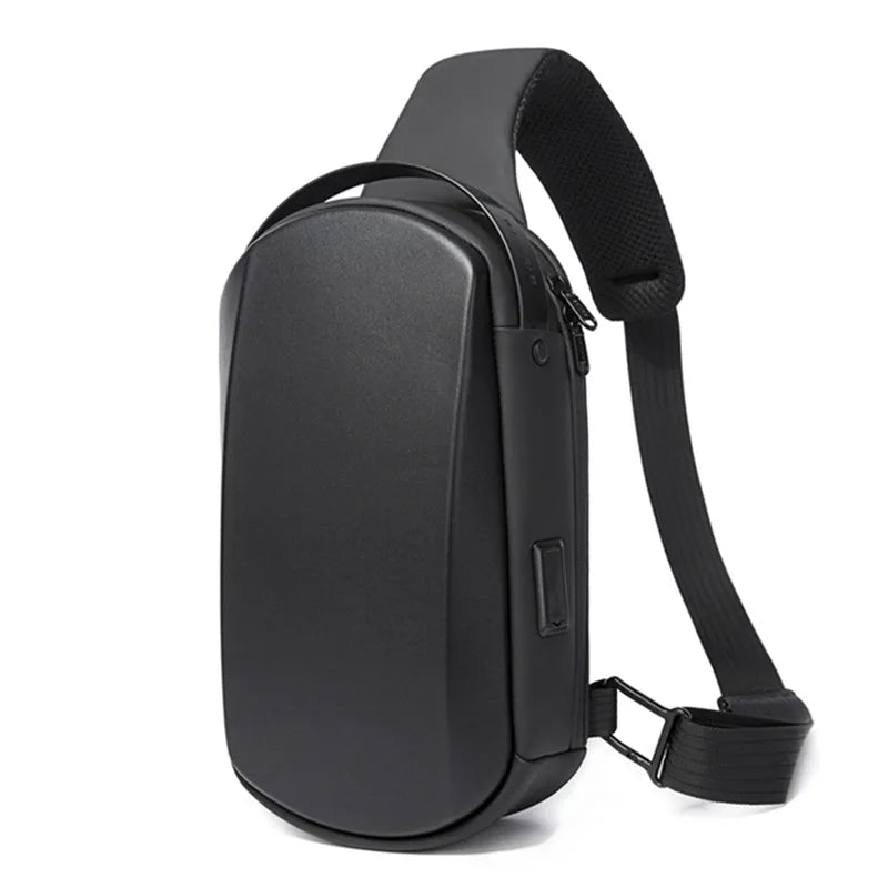Waterdichte USB Crossbody Tas – Multifunctionele Sling Bag Voor Reizen & Dagelijks Gebruik