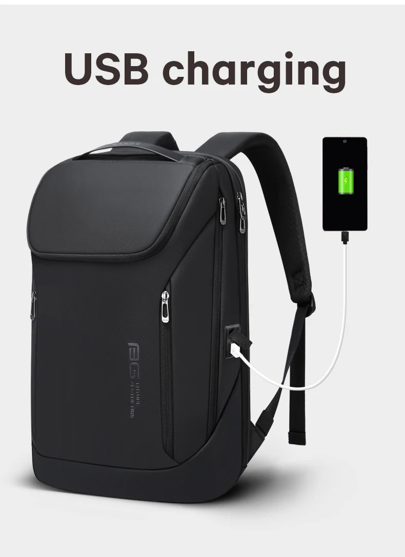 Waterdichte USB‑Oplaad Rugzak 17″ – Reis, School & Business Backpack – Anti‑Diefstal Multifunctionele Rugzak Unisex