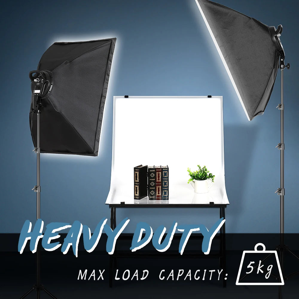 Draagbaar Selfie Lichtstatief 37–200 cm – Verstelbaar Tripod voor Smartphone, Camera en LED Ringlicht