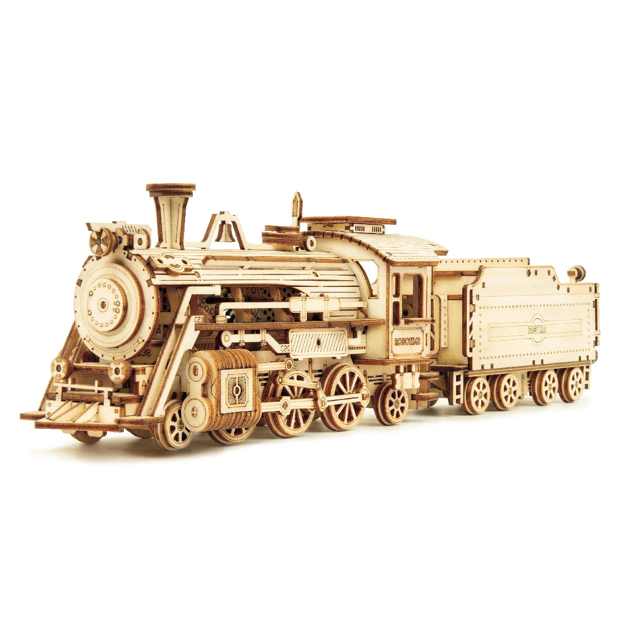 3D Houten Puzzel Model – Stoomtrein, Auto & Jeep – Educatief Bouwpakket DIY voor Kinderen en Volwassenen