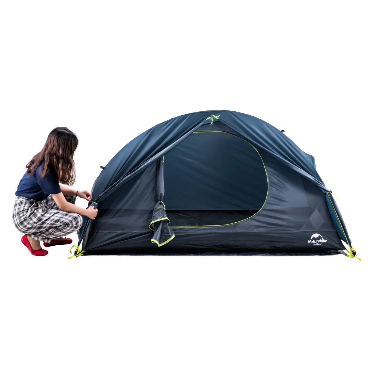 Ultralichte 1-Persoons Fietstent – Waterdichte Trekkingtent voor Backpacken en Kamperen