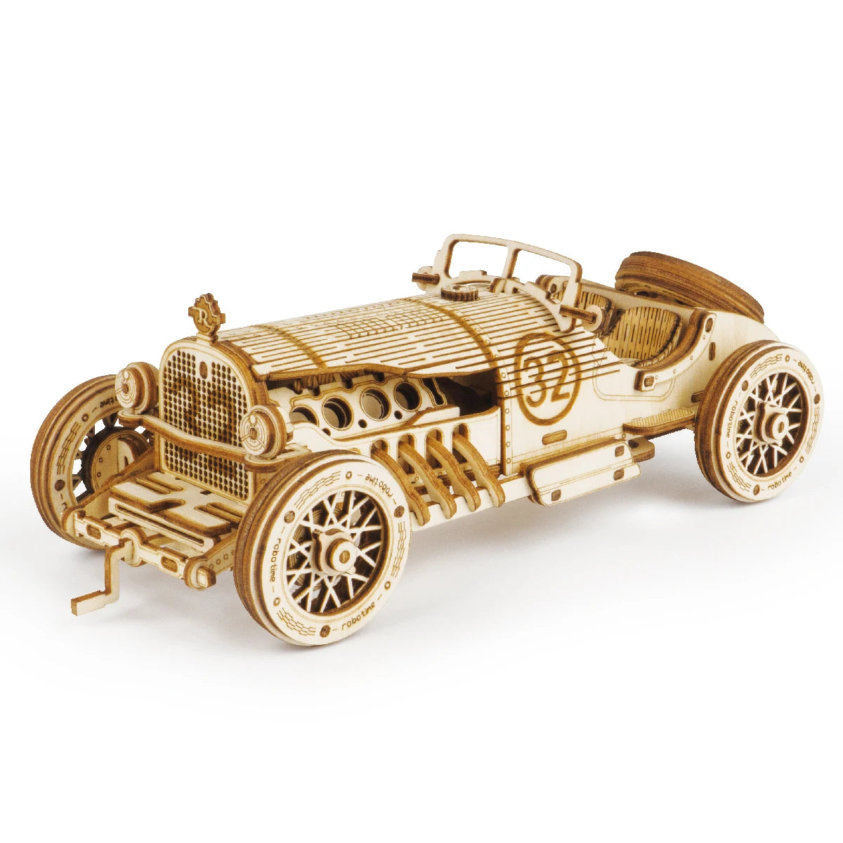 3D Houten Puzzel Model – Stoomtrein, Auto & Jeep – Educatief Bouwpakket DIY voor Kinderen en Volwassenen