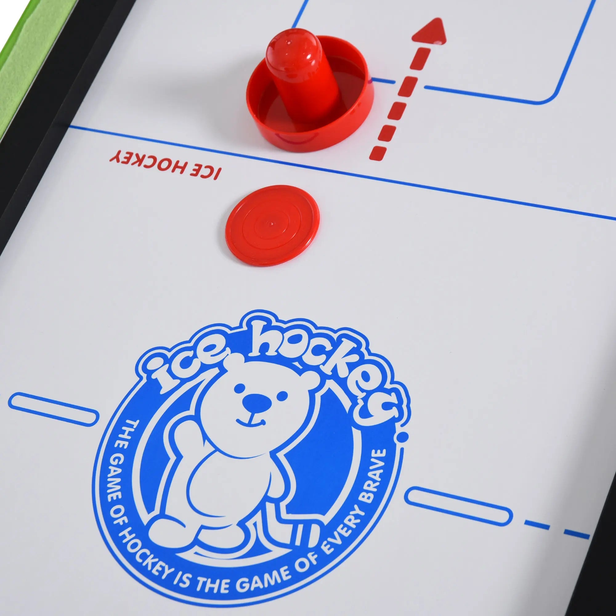 4-in-1 Multi-Game Tafel – Voetbal, Air Hockey, Biljart en Tafeltennis – Gezelschapsspel voor Kinderen en Volwassenen