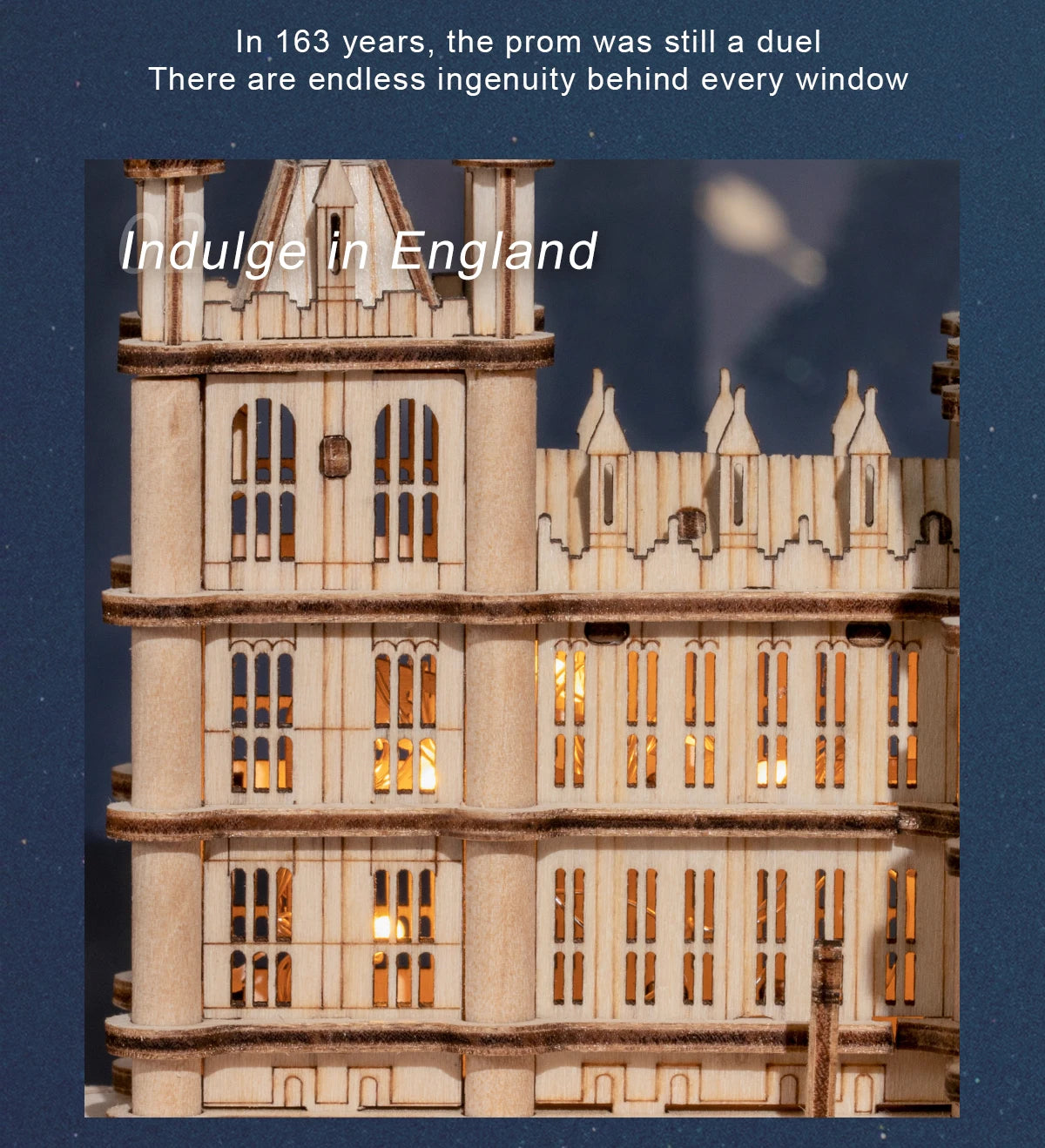 3D Houten Puzzel Tower Bridge & Big Ben – Doe-Het-Zelf Bouwmodel voor Kinderen en Volwassenen – Educatief Creatief Speelgoed