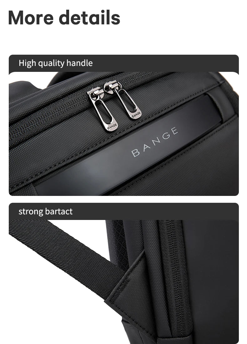 Waterdichte USB Laptop Rugzak – Multifunctionele Backpack Voor 15.6" Laptop