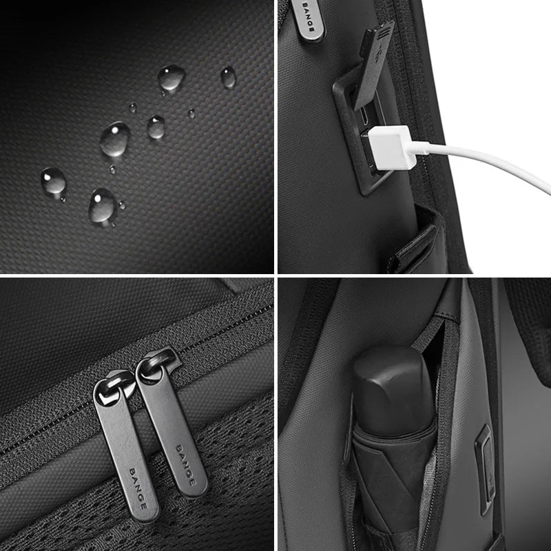 Waterdichte Laptop Rugzak 20‑35L | Grote Capaciteit | Business & Dagelijks