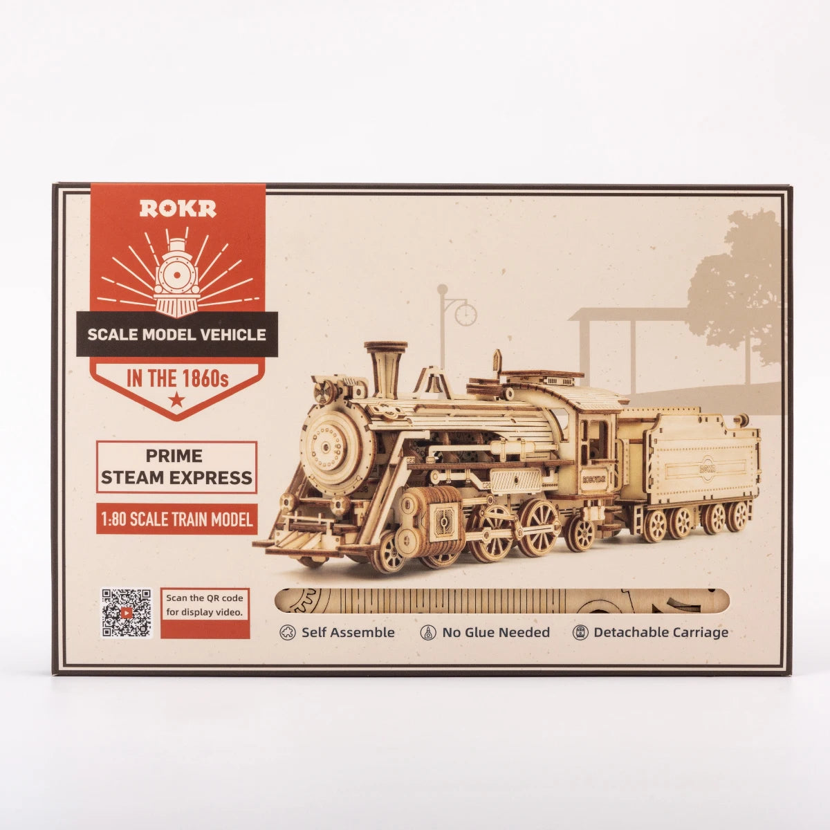 3D Houten Puzzel Model – Stoomtrein, Auto & Jeep – Educatief Bouwpakket DIY voor Kinderen en Volwassenen