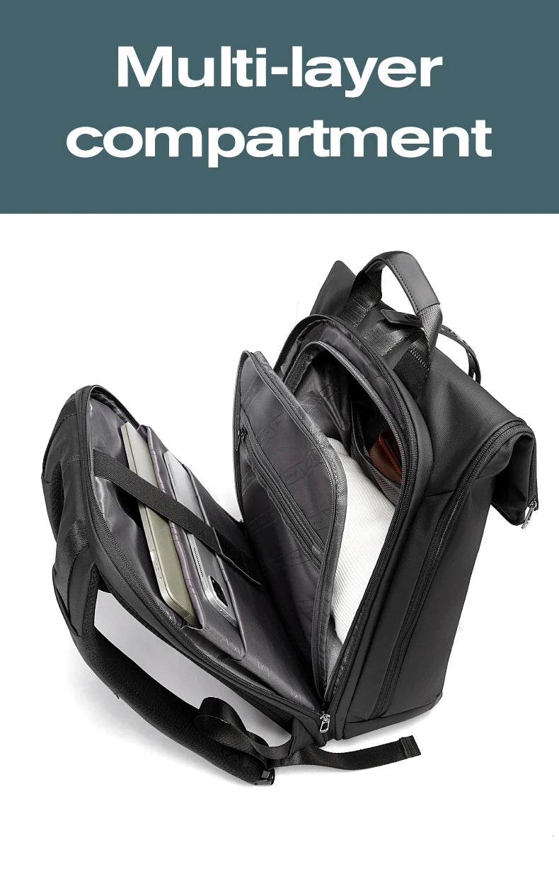 Anti‑diefstal Waterdichte Laptop Rugzak 15,6" – Unisex Business & School Backpack