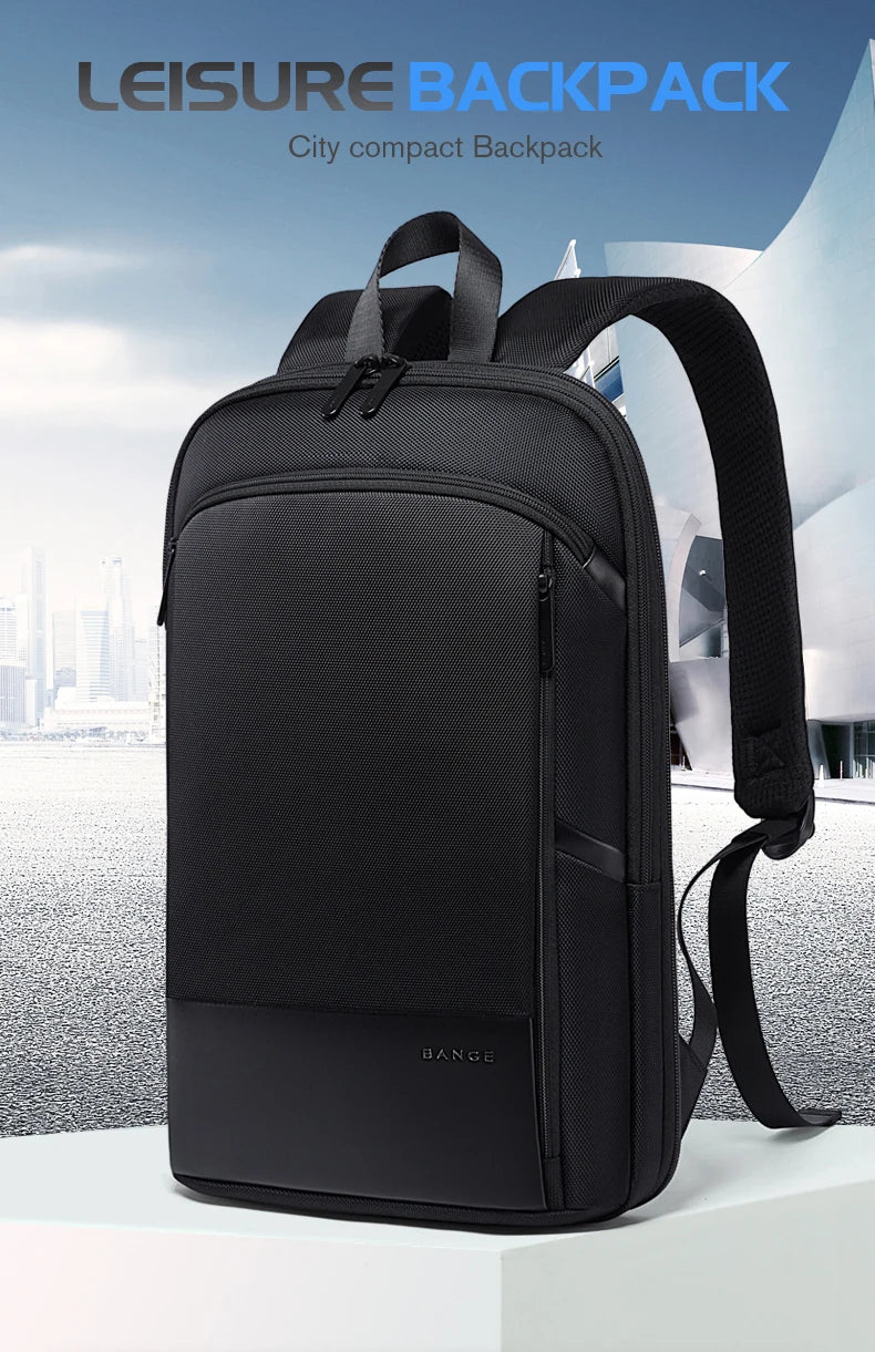 Waterdichte 15,6" Laptop Rugzak – Grote Draagcapaciteit, Comfortabel & Duurzaam Voor Zakenreizen en Motoravonturen