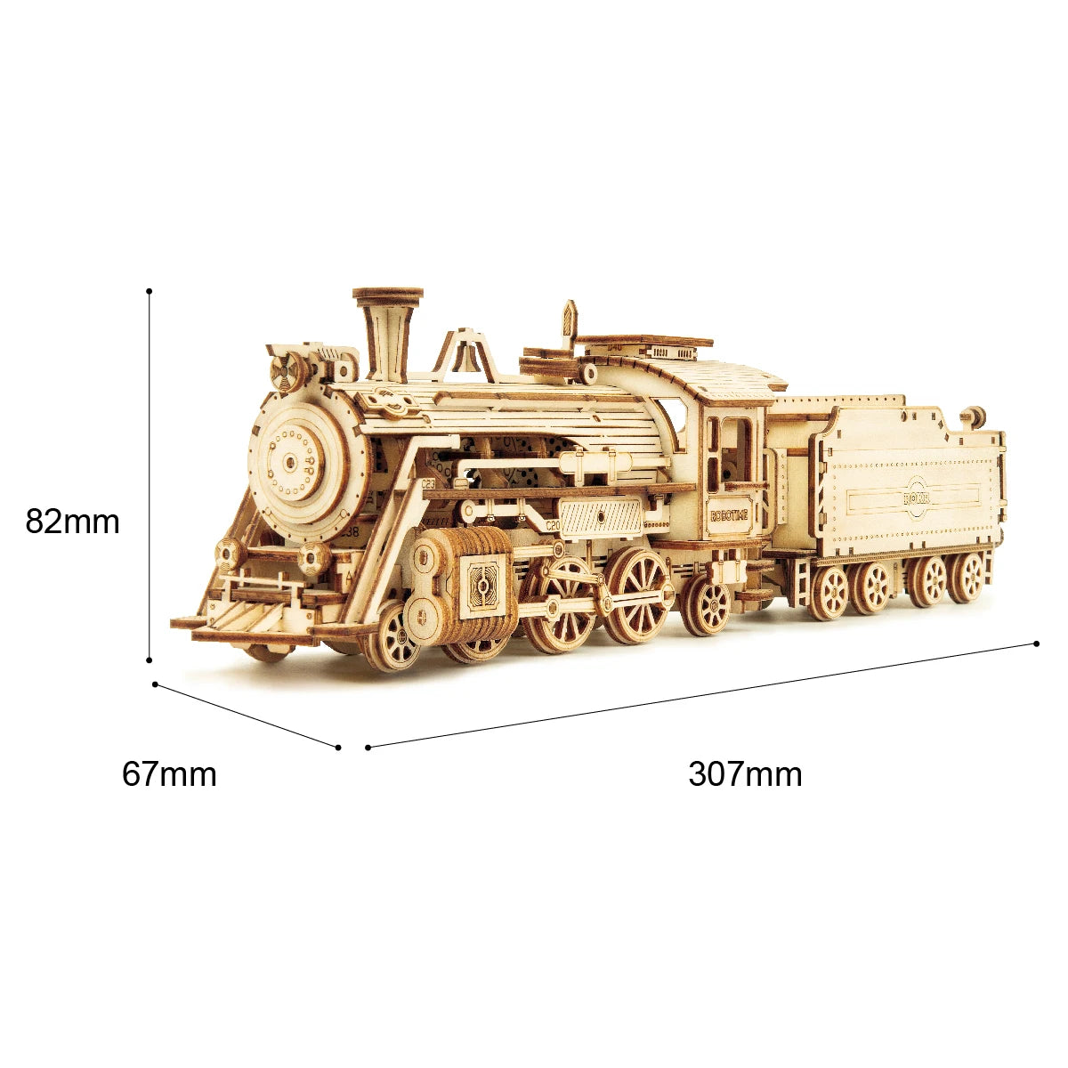 3D Houten Puzzel Model – Stoomtrein, Auto & Jeep – Educatief Bouwpakket DIY voor Kinderen en Volwassenen