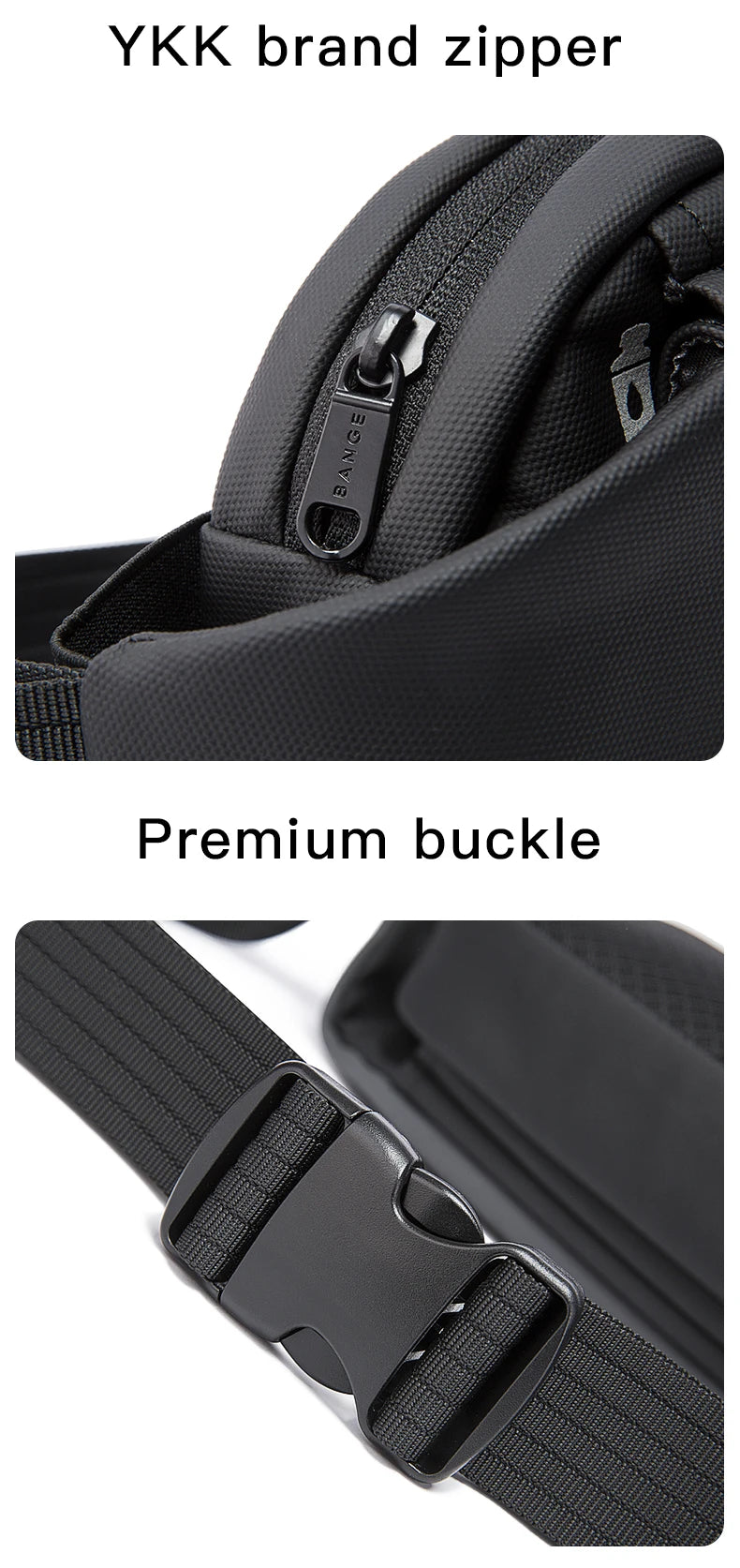 Waterdichte Multifunctionele Crossbody Tas – Heren & Dames Sling‑ & Borsttas met Verstelbare Riem en Ruime Capaciteit