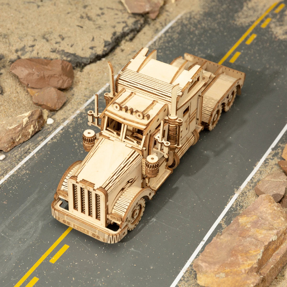 3D Houten Puzzel Model – Stoomtrein, Auto & Jeep – Educatief Bouwpakket DIY voor Kinderen en Volwassenen