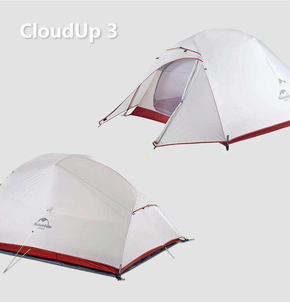 Ultralichte 1-Persoons Fietstent – Waterdichte Trekkingtent voor Backpacken en Kamperen