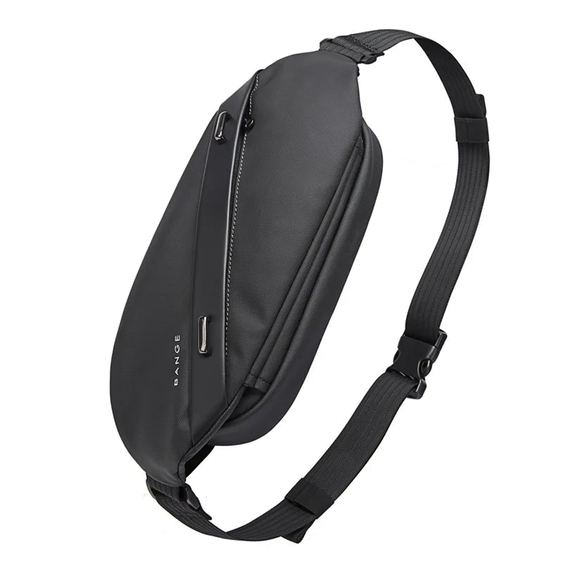 Waterdichte Multifunctionele Crossbody Tas – Heren & Dames Sling‑ & Borsttas met Verstelbare Riem en Ruime Capaciteit