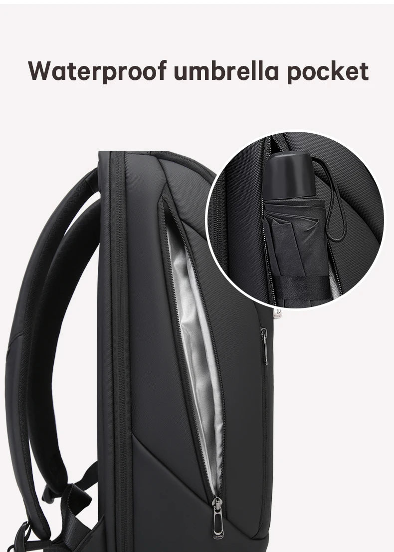 Waterdichte Business Rugzak 15.6 inch – Grote Capaciteit Laptop Rugzak voor Werk, School & Dagelijks Gebruik