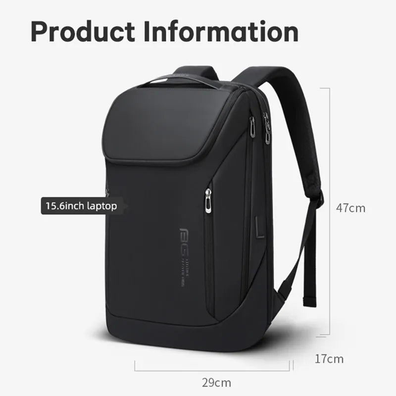Waterdichte USB Laptop Rugzak – Multifunctionele Backpack Voor 15.6" Laptop