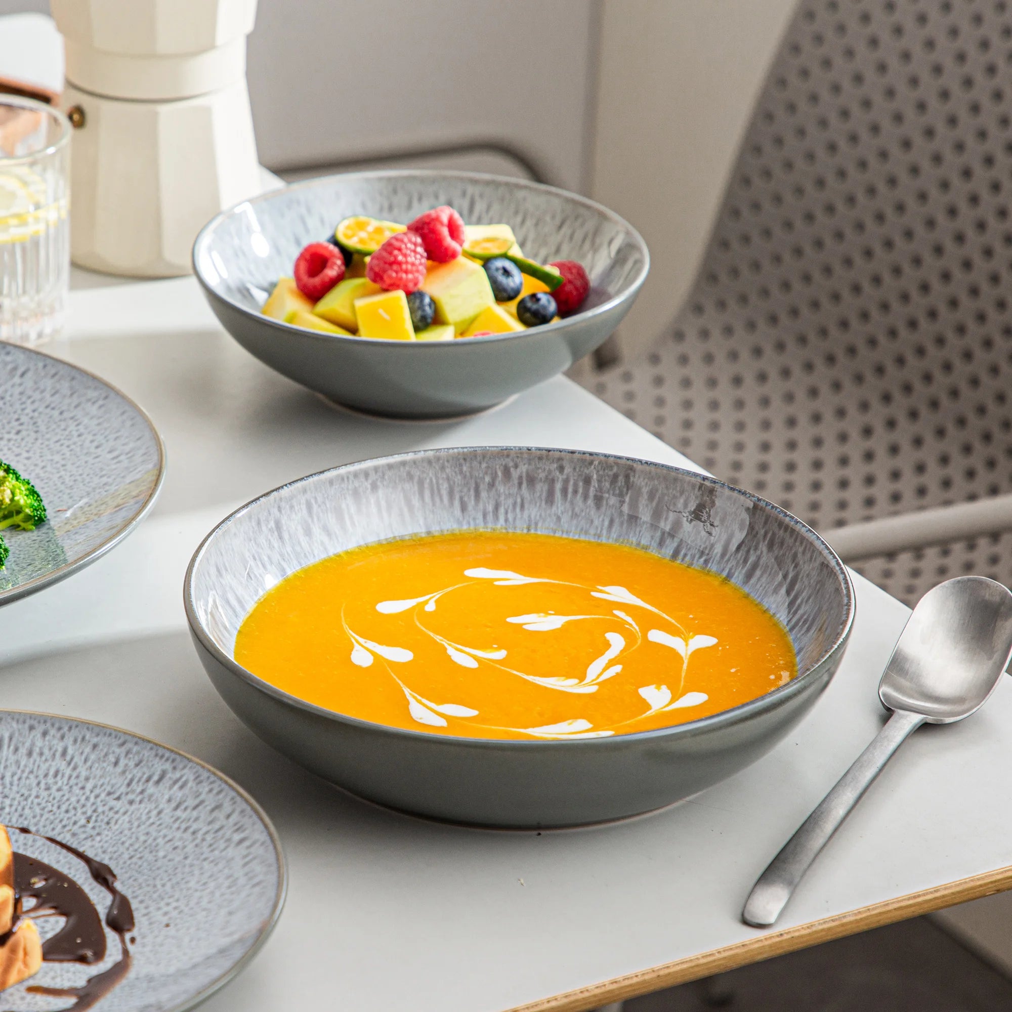 Steengoed Servies Set – 16/32/48-delig voor 4-12 Personen