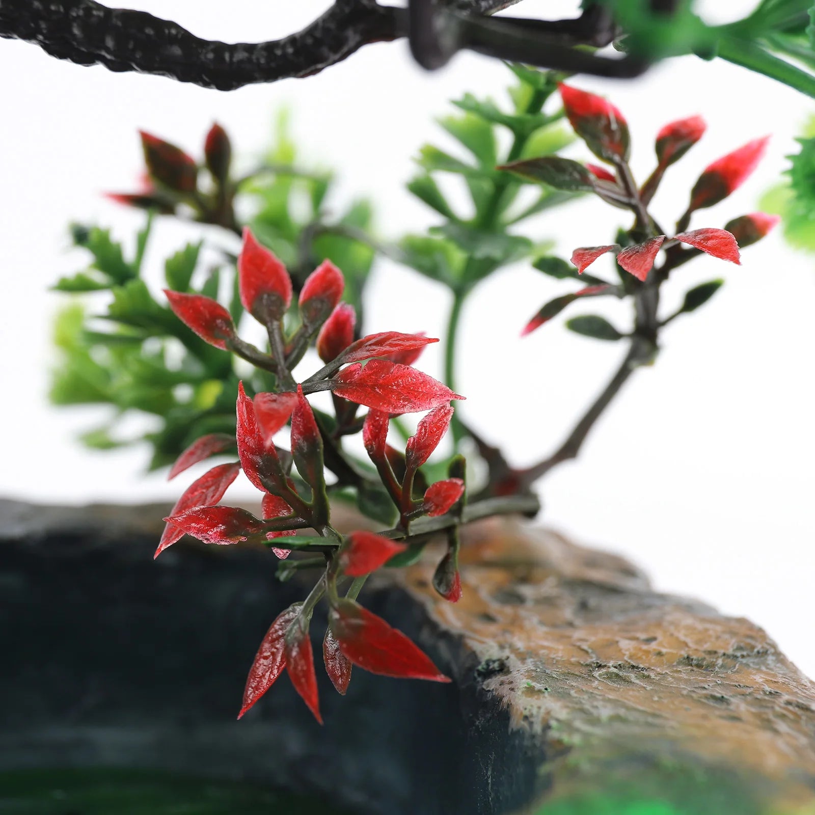 Desktop Fontein met LED Verlichting – Zen Indoor Waterfontein voor Rustgevende Decoratie op Tafel en Bureau