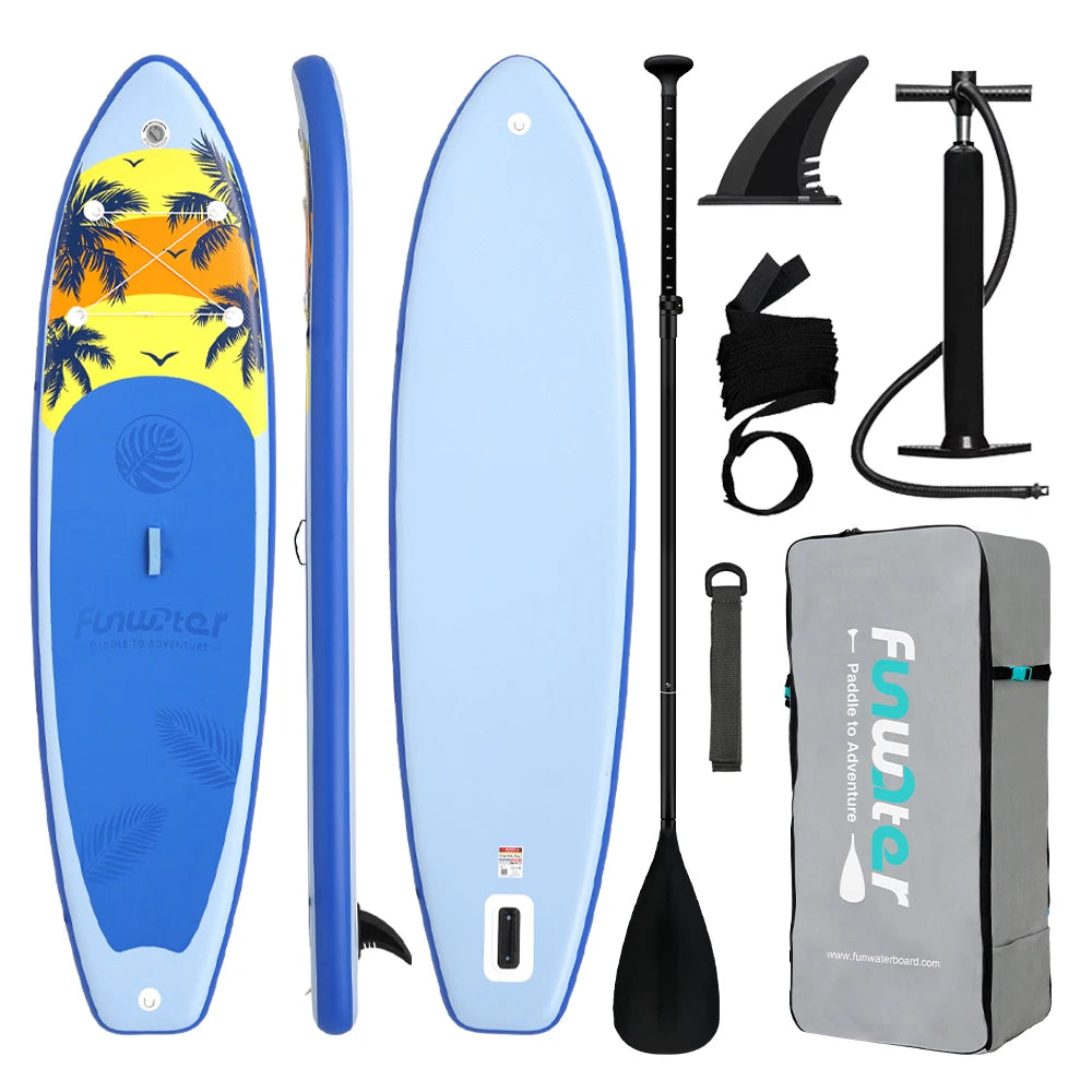Opblaasbaar SUP Board 11'6" – Koi Paddle Board met Accessoires – Stand Up Paddle Surfboard voor Volwassenen