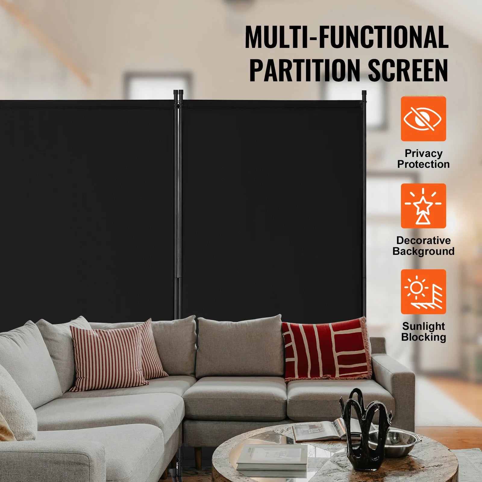 Vouwbare Kamerscheiding 3/4/6 Panelen – Privacy Scherm voor Woonkamer en Kantoor