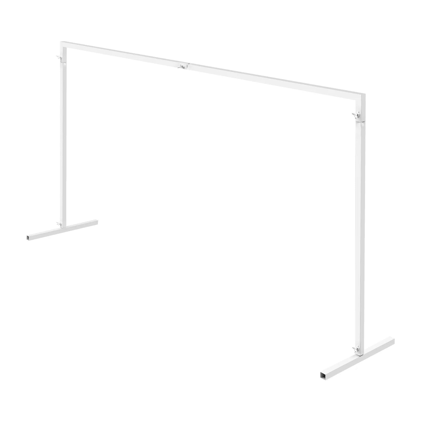 Verstelbare Bruiloft Boog Standaard 2x2m – Wit Metalen Frame voor Feestdecoratie, Bruiloften en Fotoshoots
