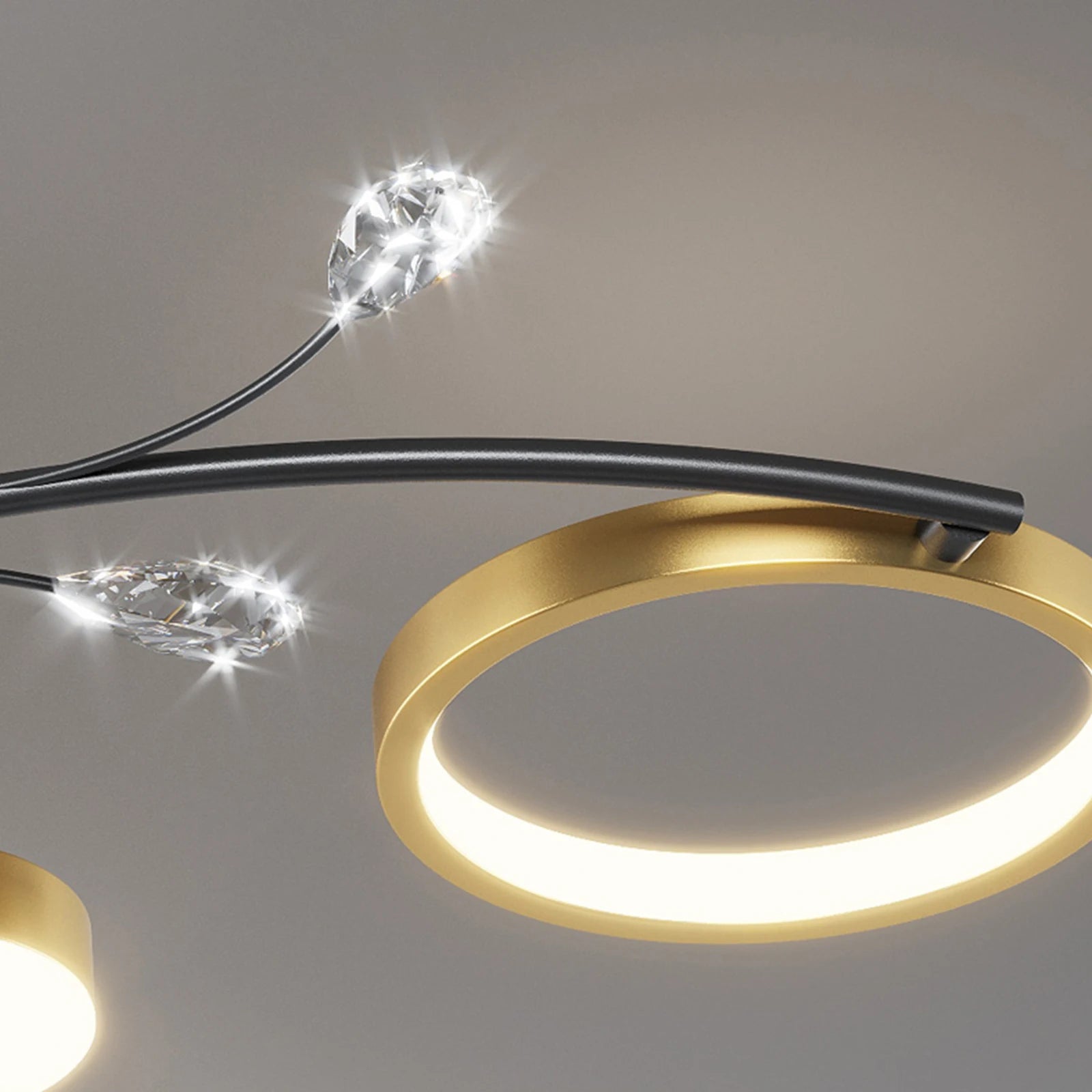 Moderne LED Plafondlamp met Afstandsbediening – Dimbare Smart Ceiling Light voor Woonkamer, Slaapkamer & Keuken