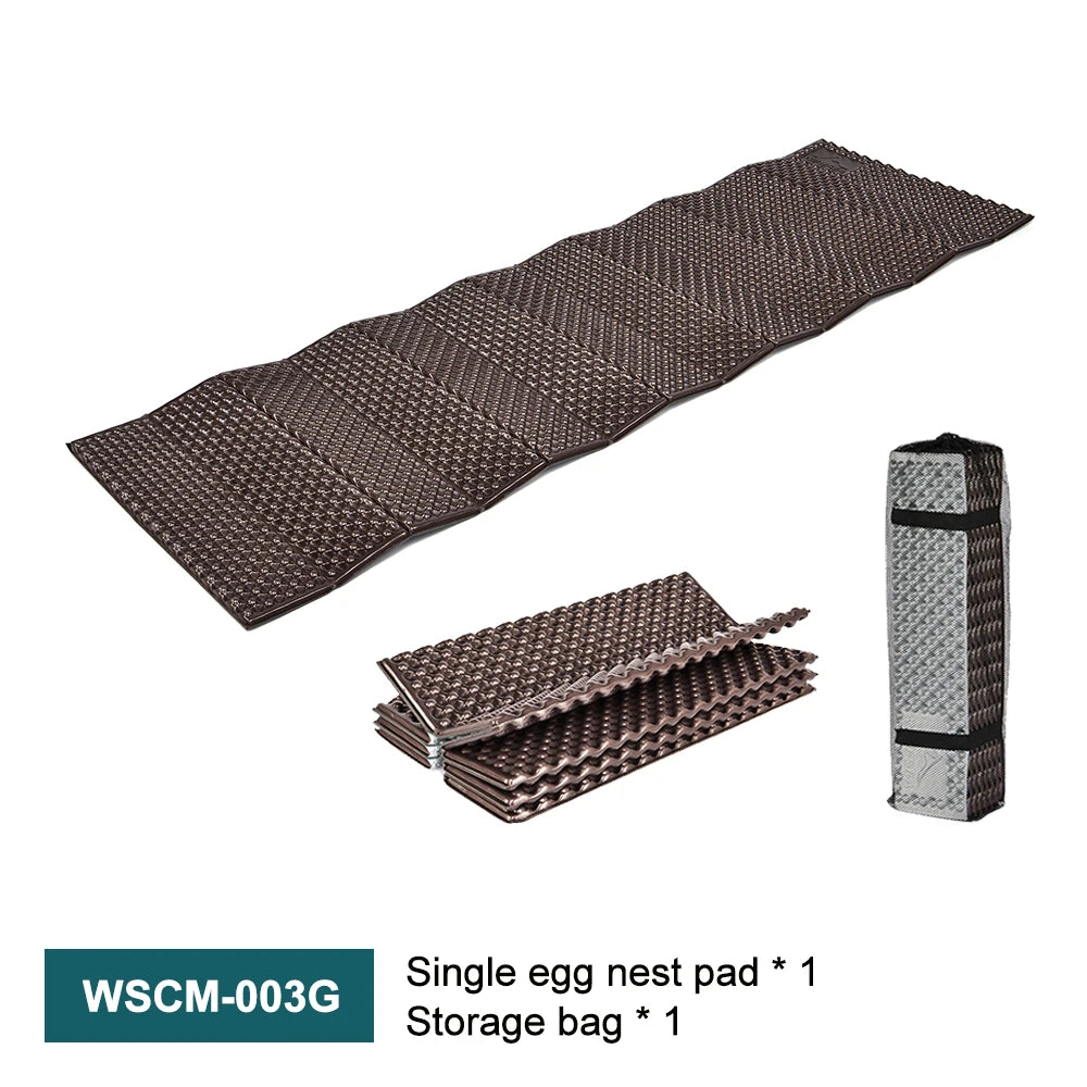 Ultralicht Opvouwbaar Camping Slaapmatje – Comfortabel Egg Nest Outdoor Matje