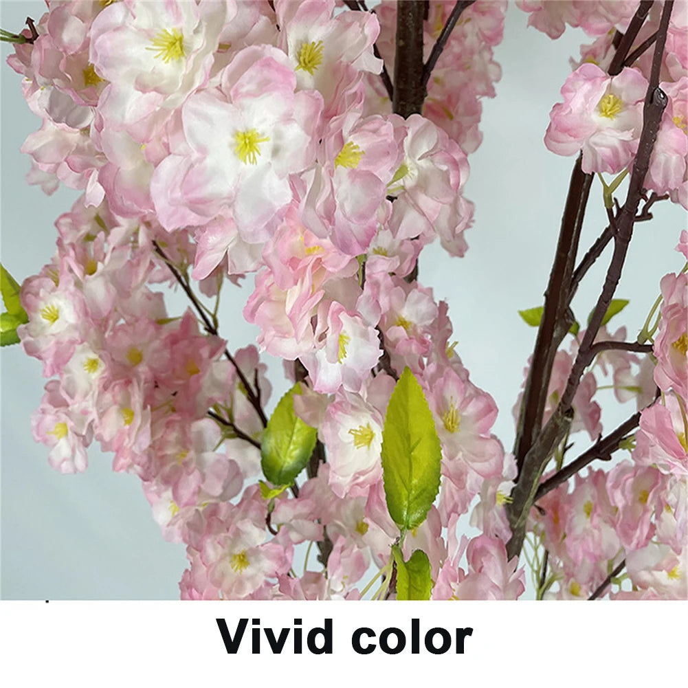 Kunstmatige Kersenbloesemboom 150 cm in Pot – Realistische Sakura Kunstboom voor Binnen, Woonkamer & Kantoor Decoratie