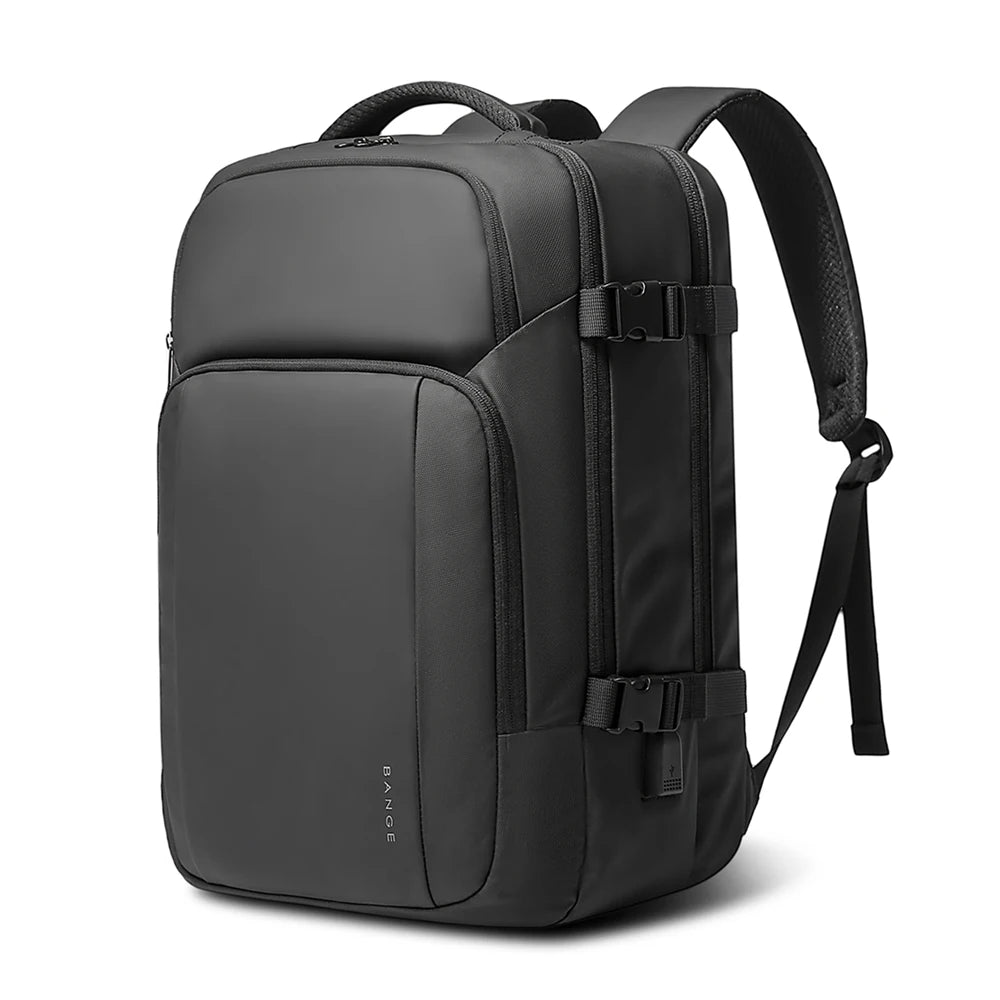 Grote Waterbestendige Laptop Rugzak 15,6" – USB Oplaadpoort & Zakelijke Oxford Rugtas
