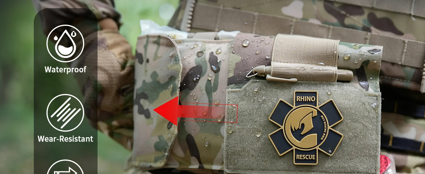 Tactische IFAK MOLLE EHBO-tas – Snelle Medische Toegang & Compact Design